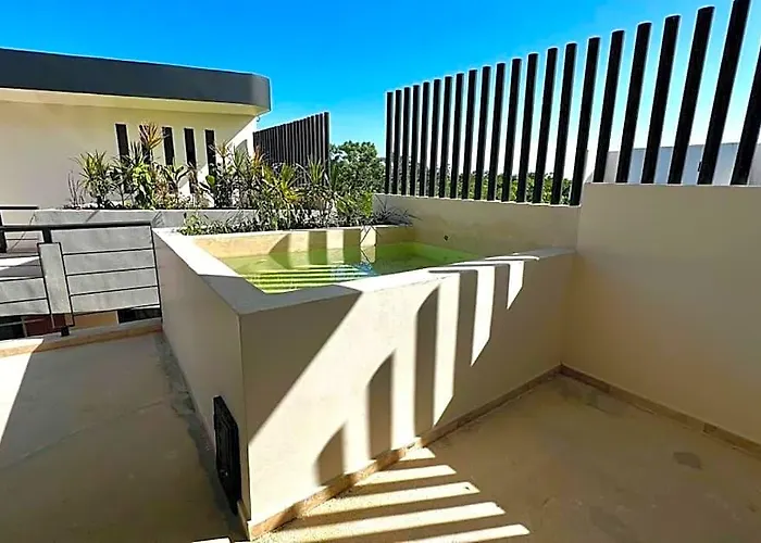 Spacious Penthouse With Pool Hotel Tulum Pueblo